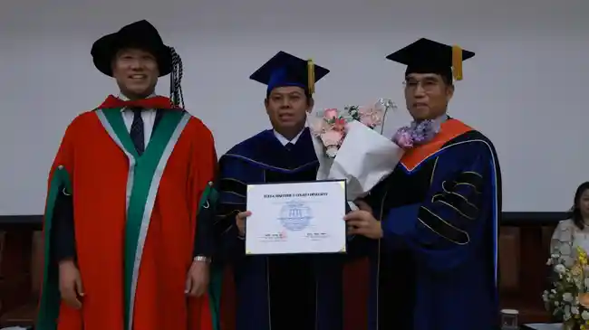 Ketua DPD RI Sultan B Najamudin Dapat Doktor Honoris Causa dari Korean Maritiem and Ocean University
