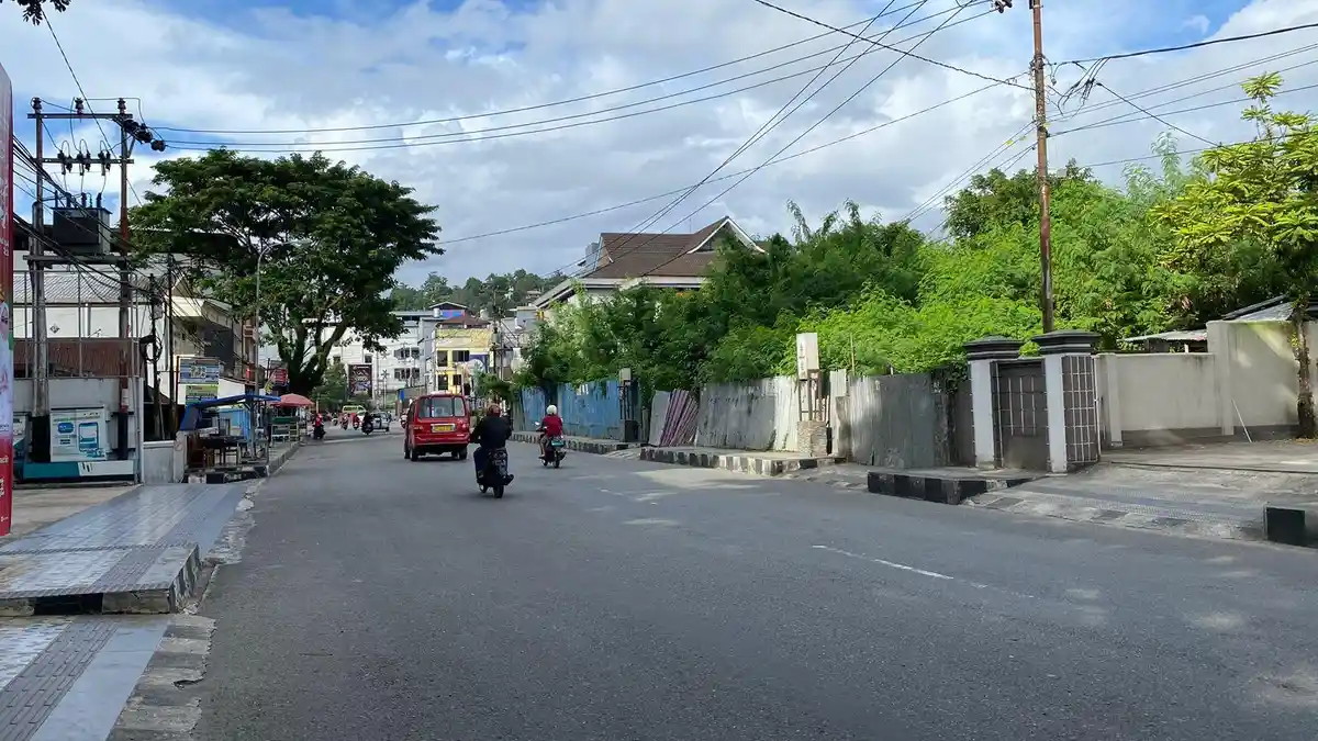 H+2 Lebaran, Jalanan Kota Ambon Nampak Lenggang