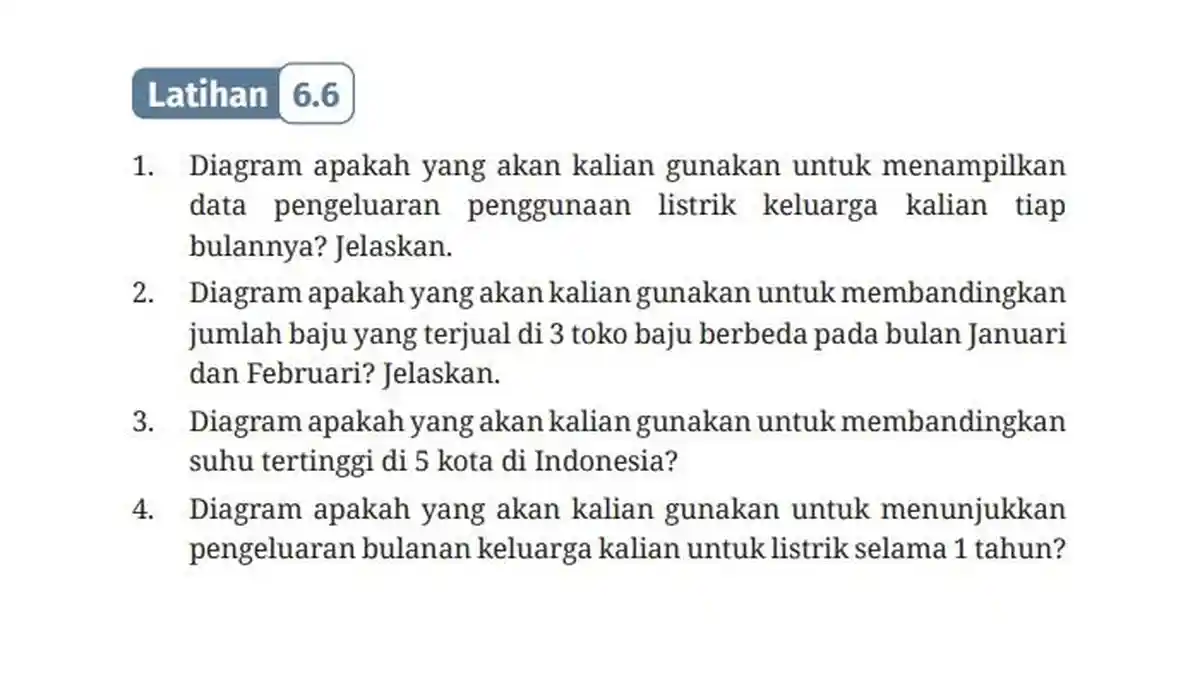 Kunci Jawaban Matematika Kelas 7 Halaman 220 221 Kurikulum Merdeka, Latihan 6.6