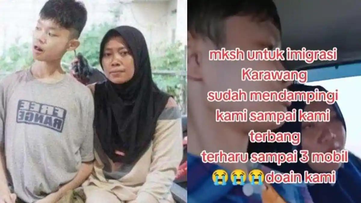 Momen Perpisahan Sha Wang dengan Siti Eks TKI setelah 10 Tahun Dirawat, Terus Genggam Tangan