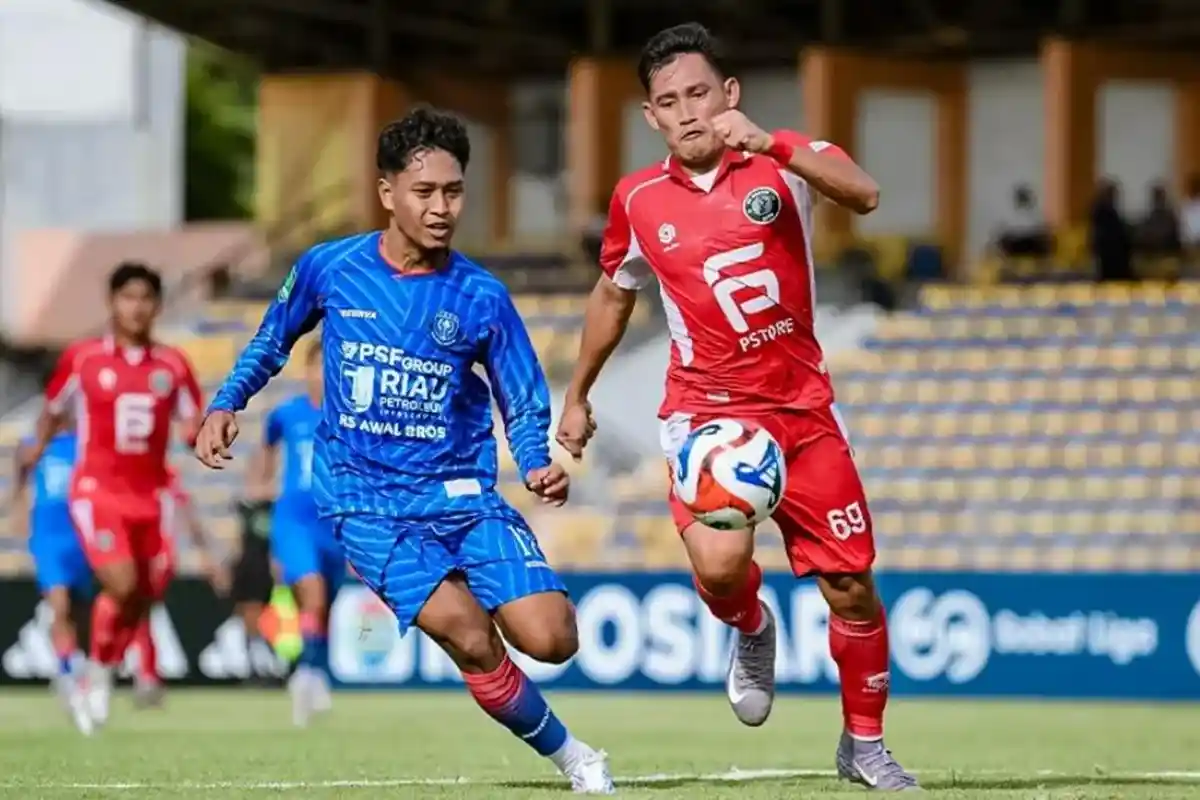 Hasil Akhir PSPS Pekanbaru Vs FC Bekasi City: Askar Bertuah Gagal Menang Gara-gara Tiang Gawang