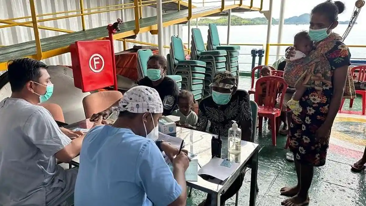 Pengabdian di Ujung Timur RI, 4.000 Pasien di Raja Ampat Papua Terlayani Layanan RS Terapung