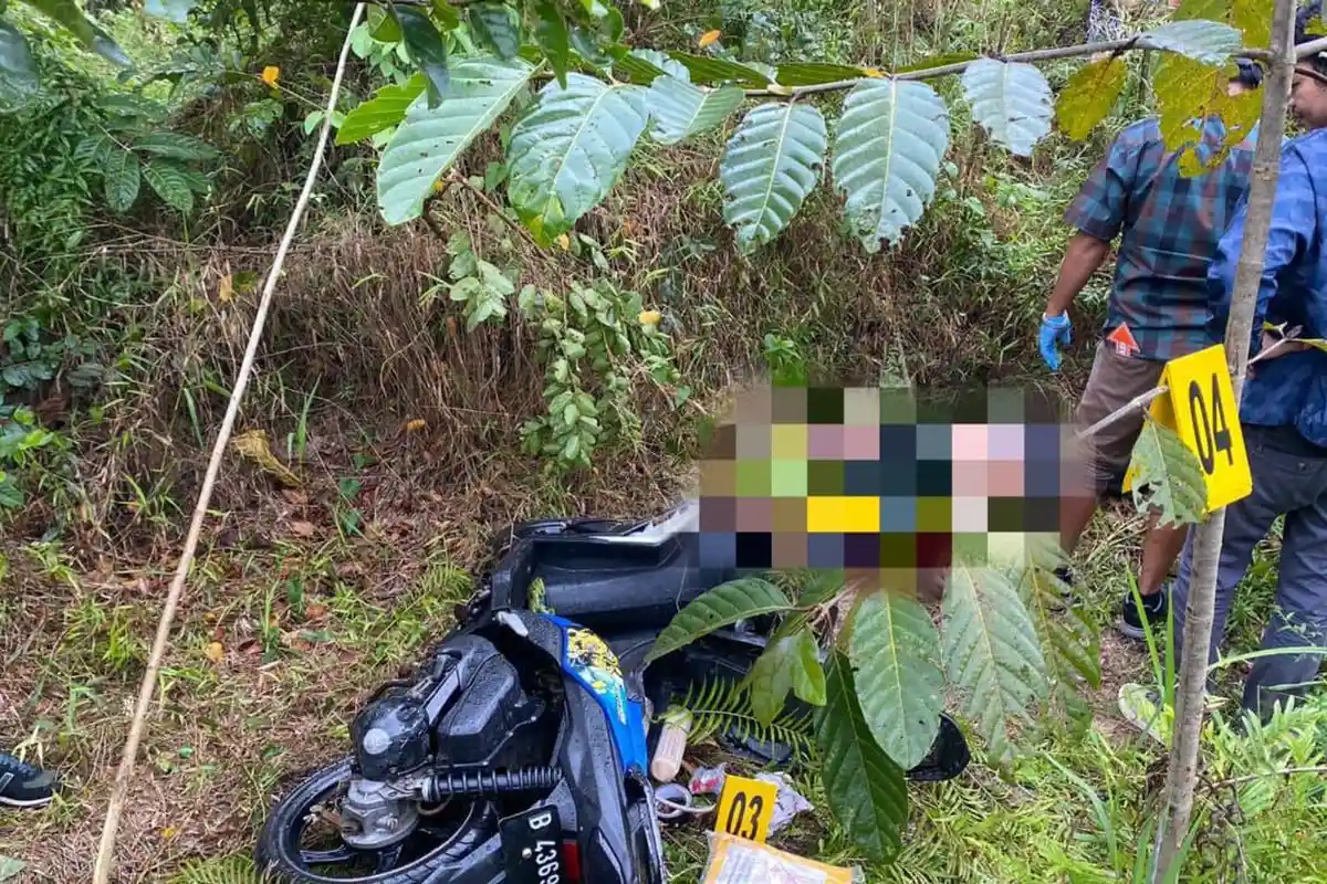 BREAKING NEWS Pria Tanpa Identitas Ditemukan Tak Bernyawa di Semak Belukar di Baruga Kendari