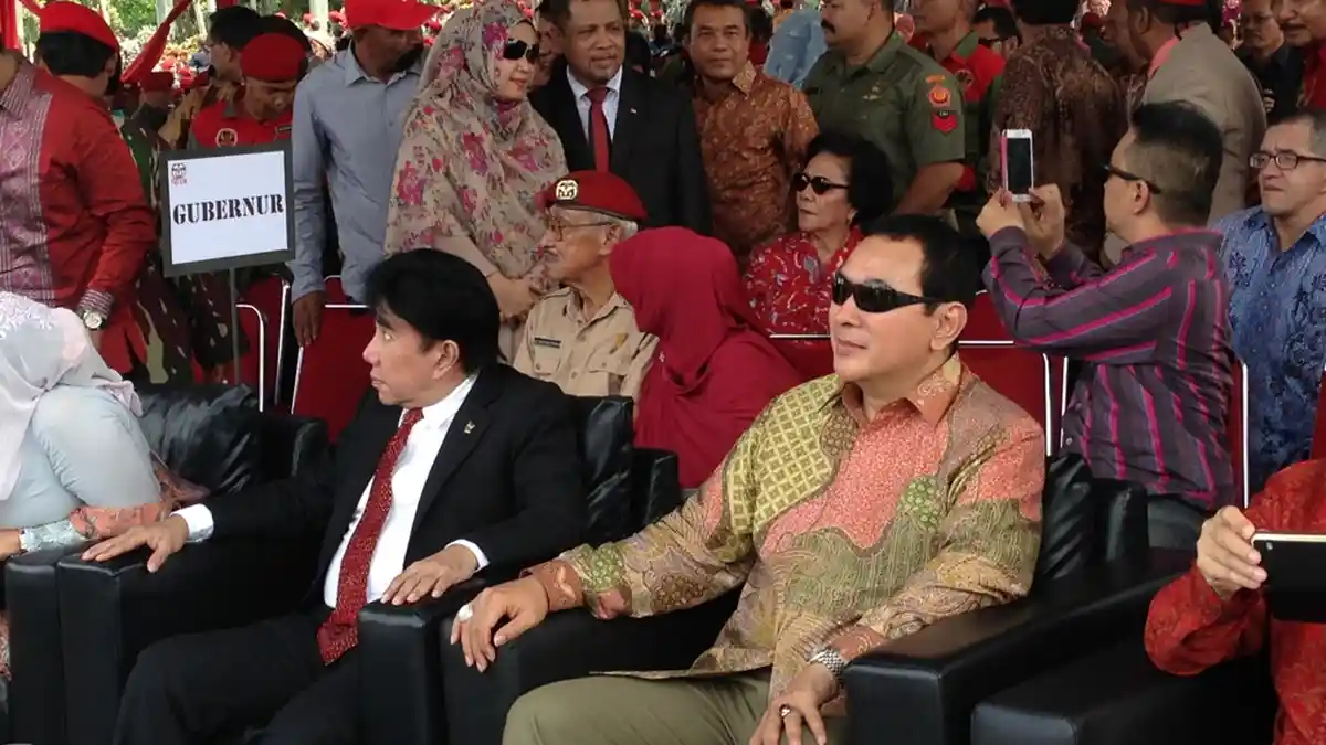 Tommy Soeharto Mendadak Tenar Saat Acara HUT Kopassus di Cijantung