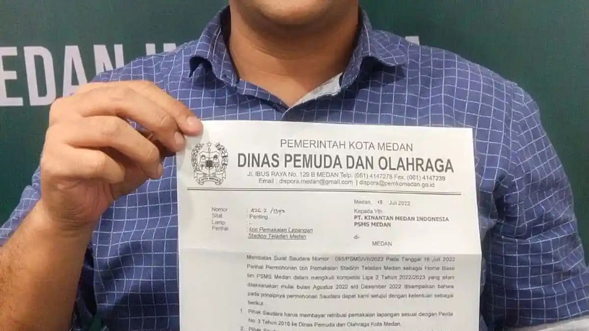 SUDAH Kantongi Izin, PSMS Bisa Gunakan Stadion Teladan Sebagai Homebase Liga 2 2022/2023