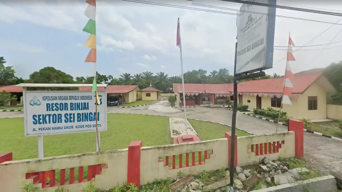 Wilayah Hukum Polsek Sei Bingai, Punya Kantor Luas Amankan 1 Kelurahan dan 16 Desa