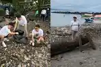 Gerindra Sulut Korvei Bersihkan Pantai Daseng Maasing, Tindak Lanjuti Arahan Presiden Prabowo