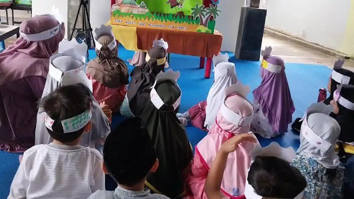 Unik! Begini Cara TK Islam Athirah Racing Centre Peringati Isra Miraj