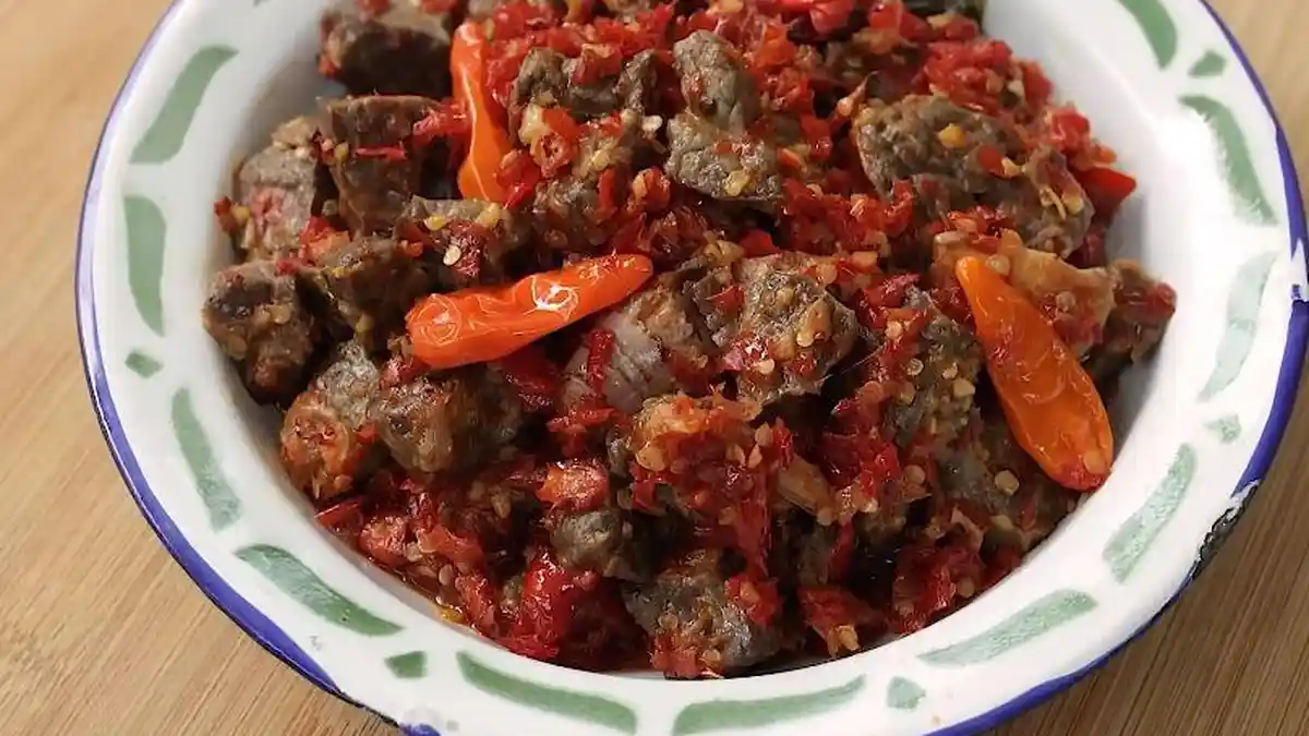 Resep Sambal Paru Lezat ala Chef Devina Hermawan, Lengkap Tips Memasak Agar Gak Bau Gak Alot 
