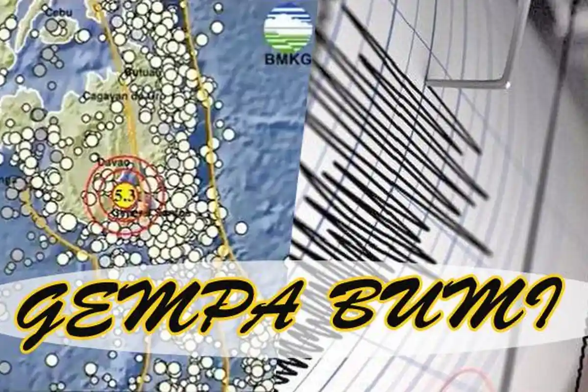 Gempa Terkini M 5.3 Hari Ini, Berikut Info Lengkap Lokasi Titik Pusatnya