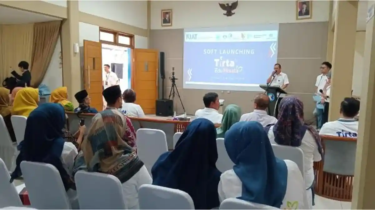 Perumda Tirta Raharja Soft Launching Tirta Edu Wisata - Tribunjabar.id