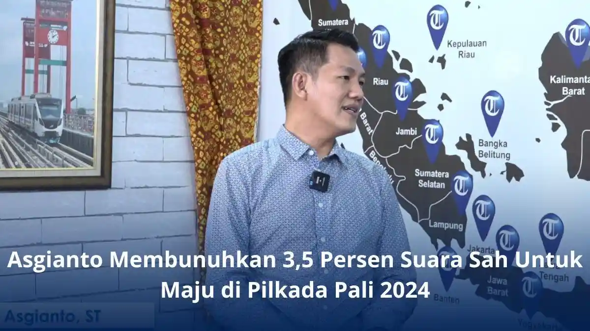 MK Turunkan Ambang Batas Syarat Dukungan Pilkada 2024, Asgianto Optimis Bisa Maju di Pilkada PALI
