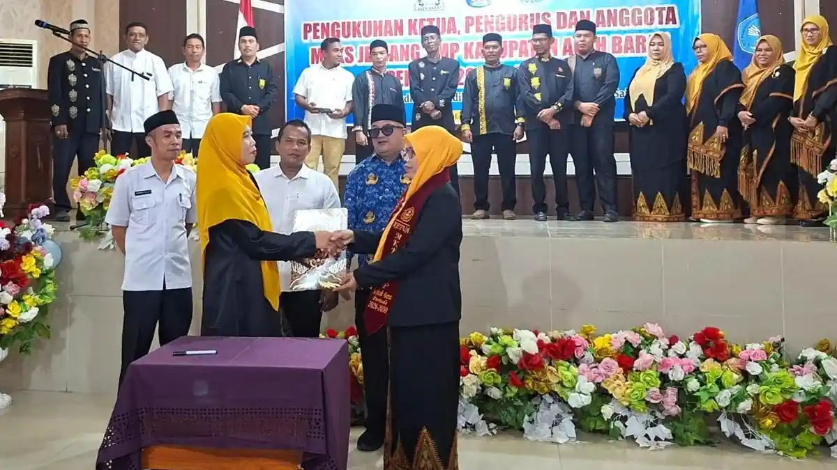 Kasumi Mari Pimpin MKKS SMP Aceh Barat Periode 2026–2030