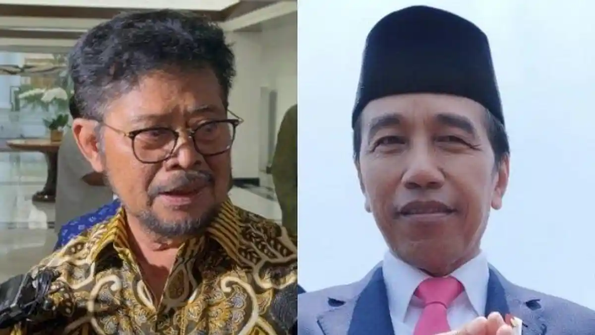 Jokowi Belum Dijadwalkan Bertemu Syahrul Yasin Limpo