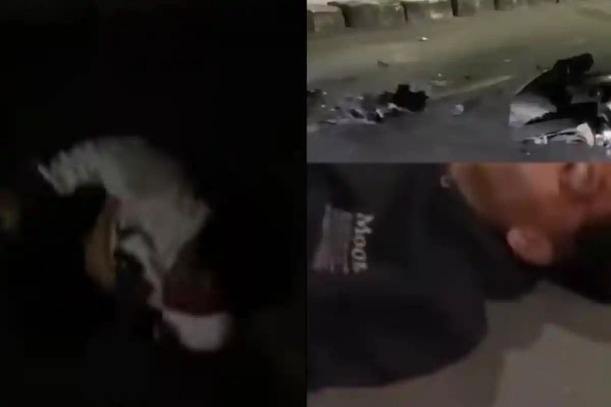 Gagal Kabur Usai Tawuran, 3 Remaja 'Madesu' Tabrak Mobil di Pasar Jambi, Mobil Korban Pilih Kabur