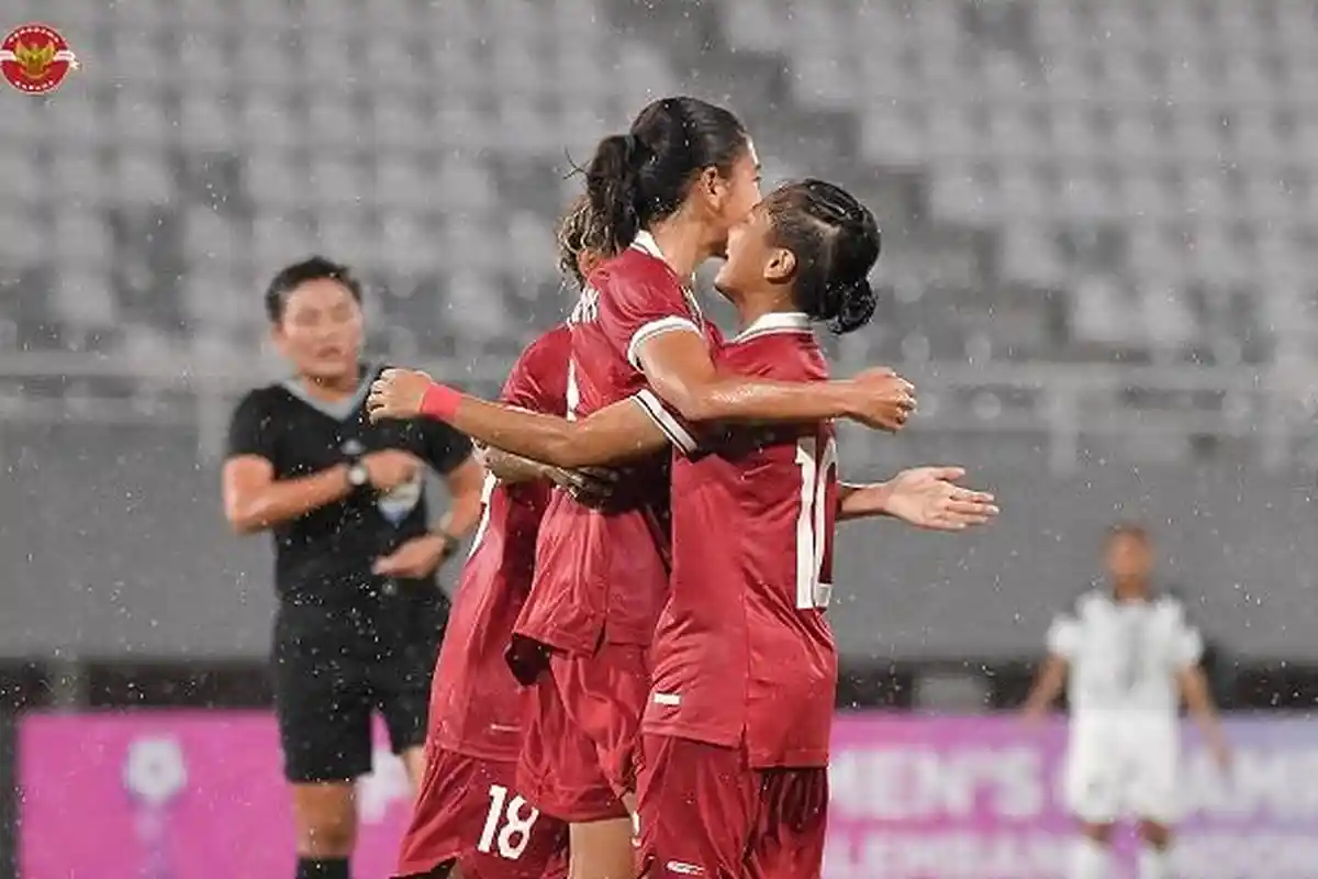 Hasil Timnas Putri Indonesia vs Timor Leste, Garuda Pertiwi Lesatkan 4 Gol Tanpa Balas Babak Pertama