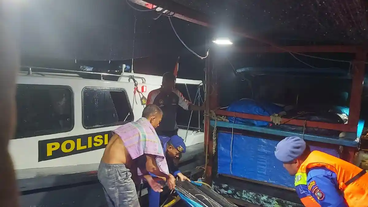 Antisipasi Perdagangan Manusia dan Narkotika, Sat Polairud Polres Tanjung Balai Patroli Sampai Subuh