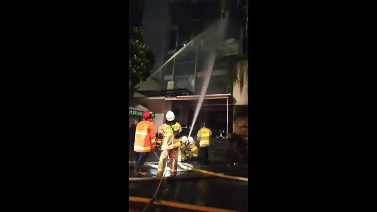 Klinik Gratis Fakir Miskin Baznas Terbakar, Layanan Kesehatan Terus Berjalan