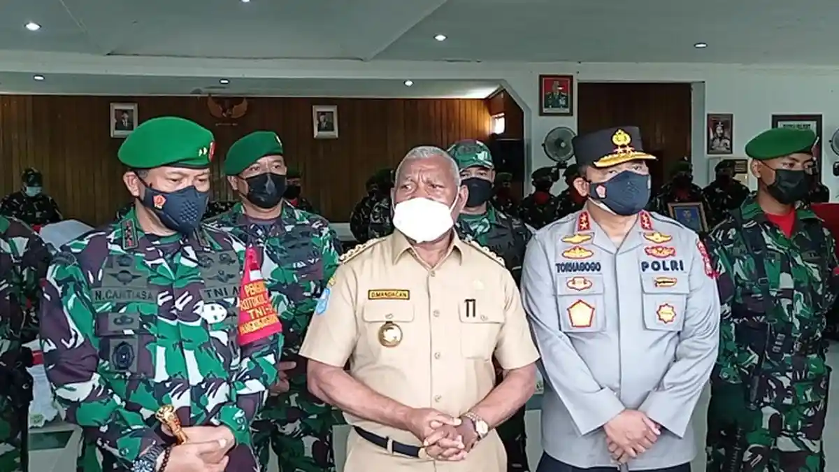 2 Orang Terduga Separatis Ditangkap, Aparat Terus Kejar Pelaku Lainnya