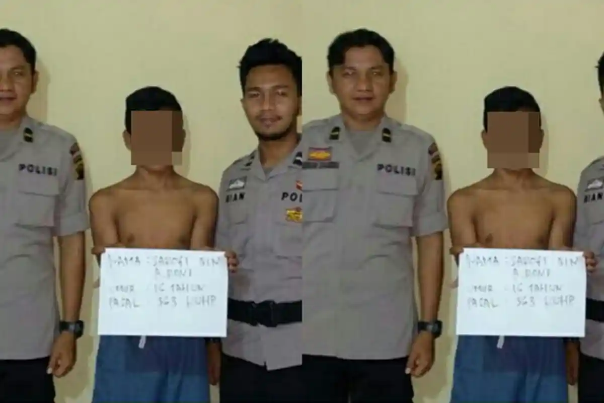 Miris, ABG Ini Curi 3 HP Tetangganya Sendiri Hingga Diamankan Petugas Kepolisian