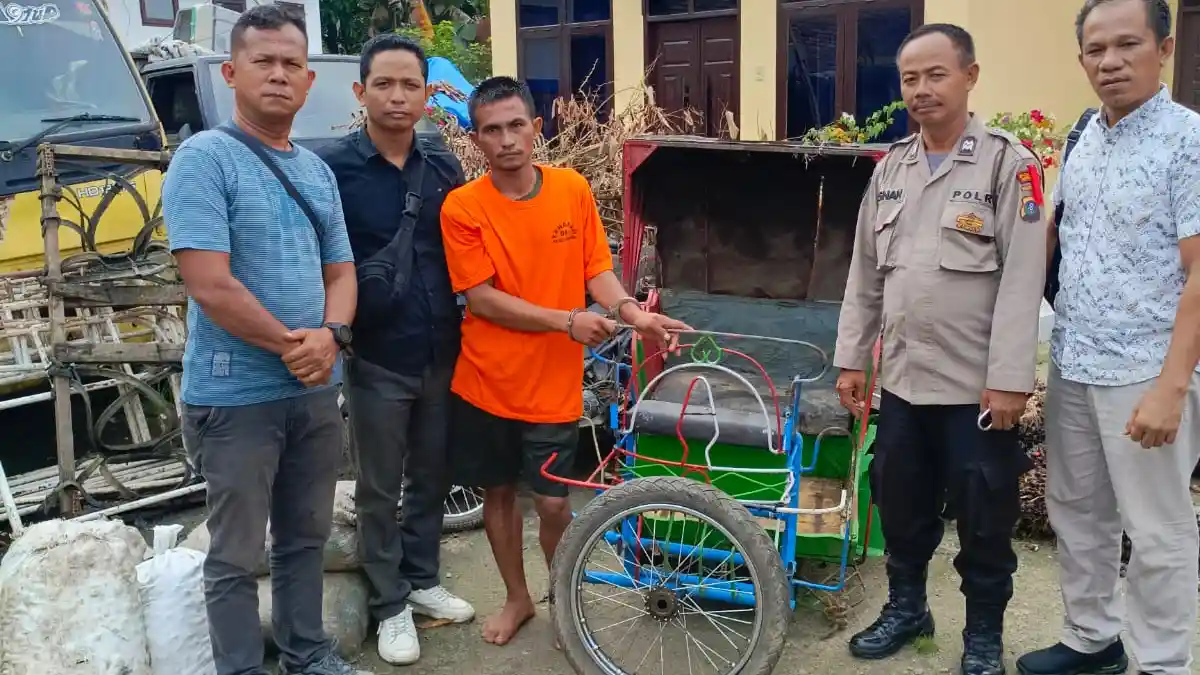 Pekerja SPBU Kehilangan Betor Mencari Nafkah, Polres Labuhan Batu Selatan Berhasil Amankan Pelaku