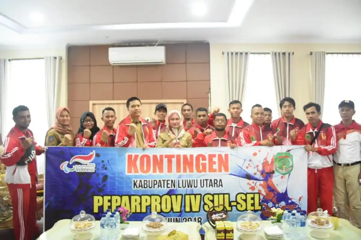 14 Atlet Luwu Utara Ikuti Peparprov Sulsel 2018
