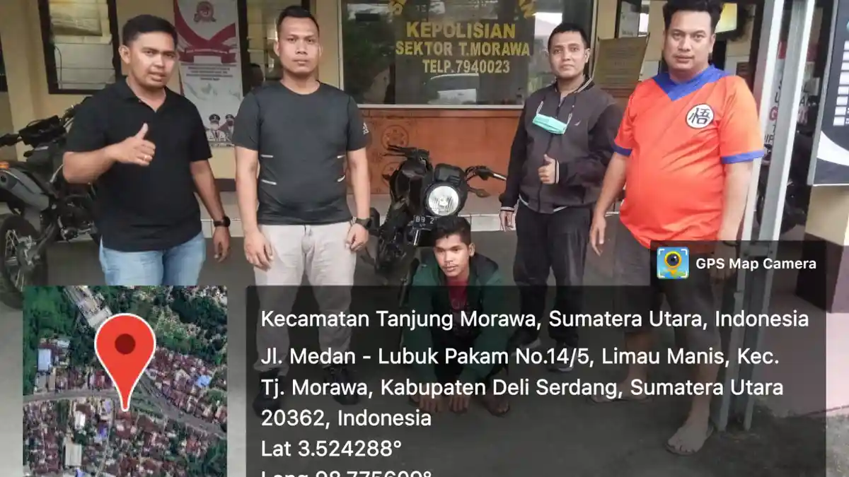 Gelapkan Sepeda Motor, WL Rasakan 'Gelapnya' Penjara di Mapolres Padangsidimpuan