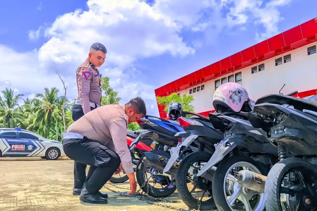 Angka Kecelakaan di Gorontalo Menurun 14 Persen Sepanjang Operasi Zebra Otanaha 2024