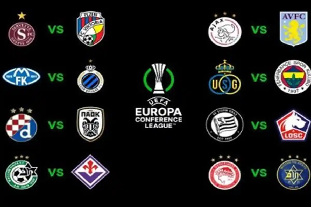 Jadwal Pertandingan 16 Besar Liga Konferensi UEFA 2023/2024: Ajax vs Aston Villa Jadi Final Dini