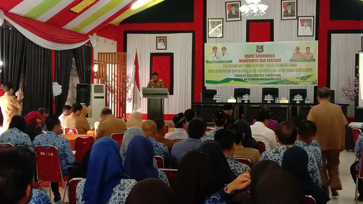 Ini 3 OPD Pemkab Enrekang Serapan Realisasi Keuangannya Masih Rendah