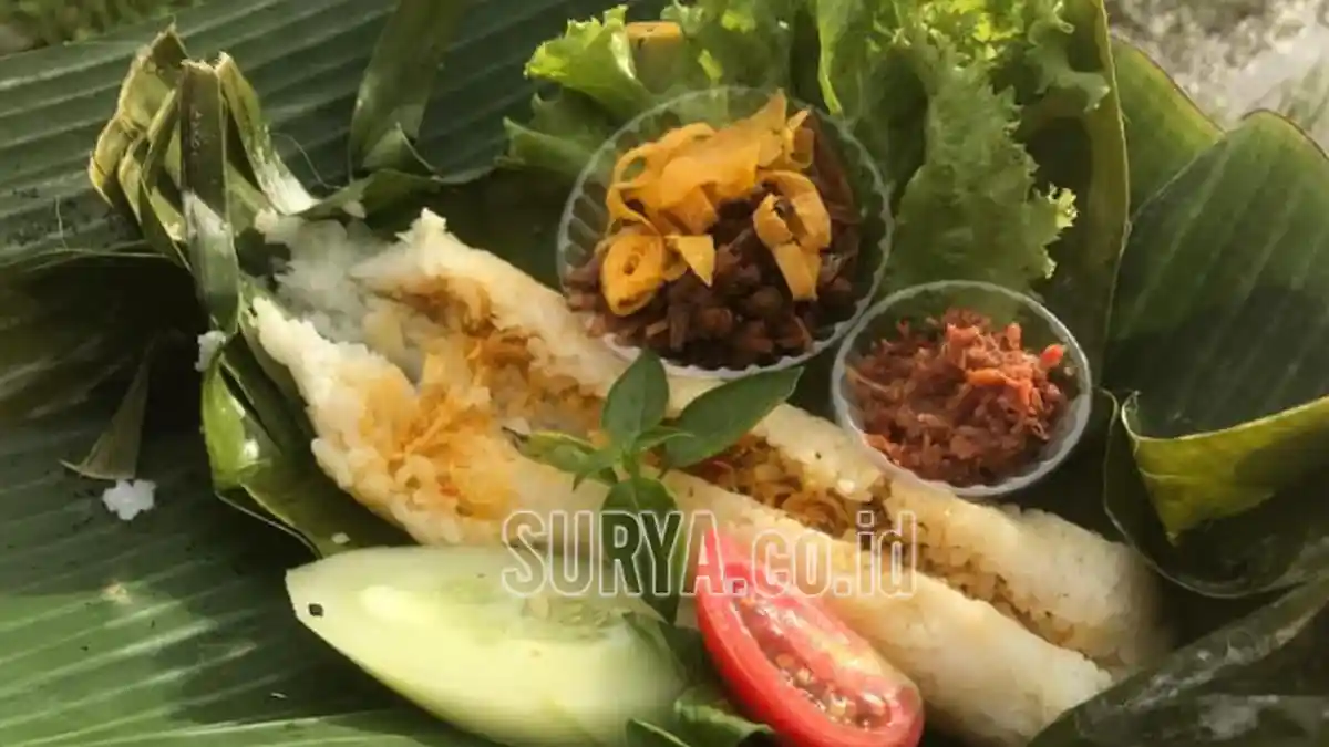 Nasi Lemang, Kuliner Khas Suku Osing Banyuwangi, Dibakar Pakai Batangan Bambu dan Tungku