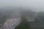 Sholat Idul Adha Berselibut Kabut Asap