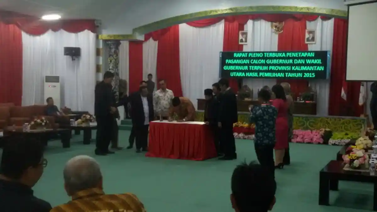 BREAKING NEWS -- Melalui Penetapan KPU, Provinsi Termuda Ini Punya Gubernur dan Wakil Gubernur