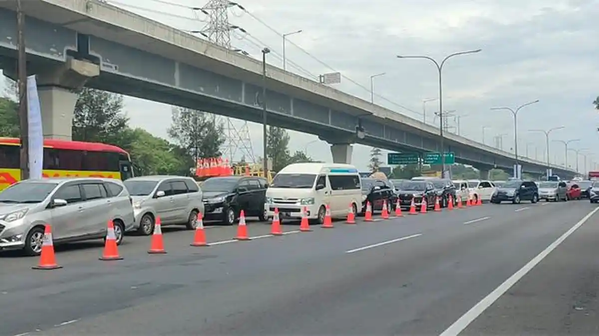 Polisi Siapkan 4 Rute Alternatif Menuju Bandung saat Skema One Way Arus Balik Diterapkan