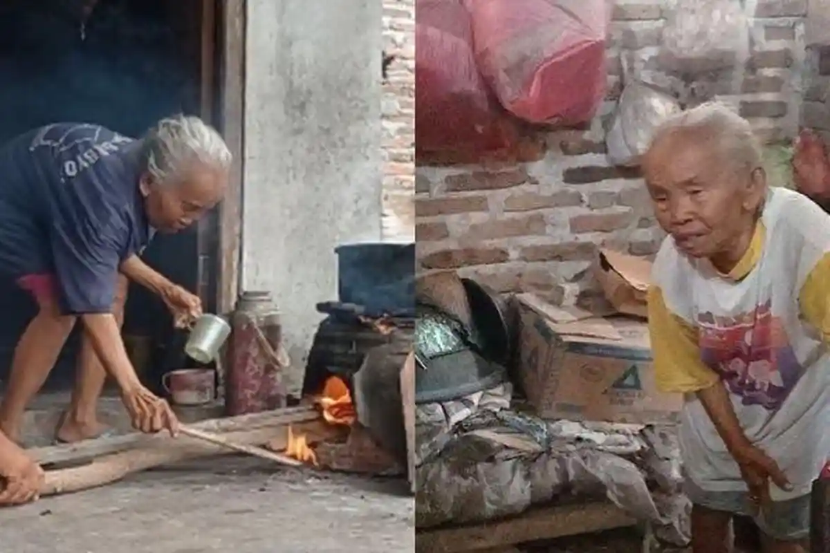 Ironi Nasib Nenek 90 Tahun Tinggal di Gubuk Reyot, Tak Tercatat Bansos saat Pemilik Mobil Terdaftar