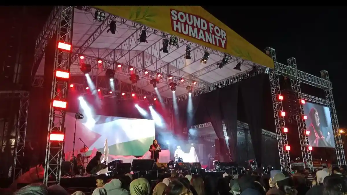 Puisi IKA Unpad untuk Palestina di Sound for Humanity