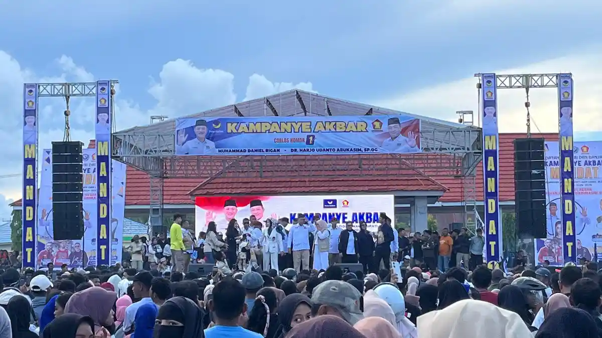 Kampanye Akbar, MDR Sebut Musuh Mandat Hanya Kemiskinan Bukan Paslon Lain