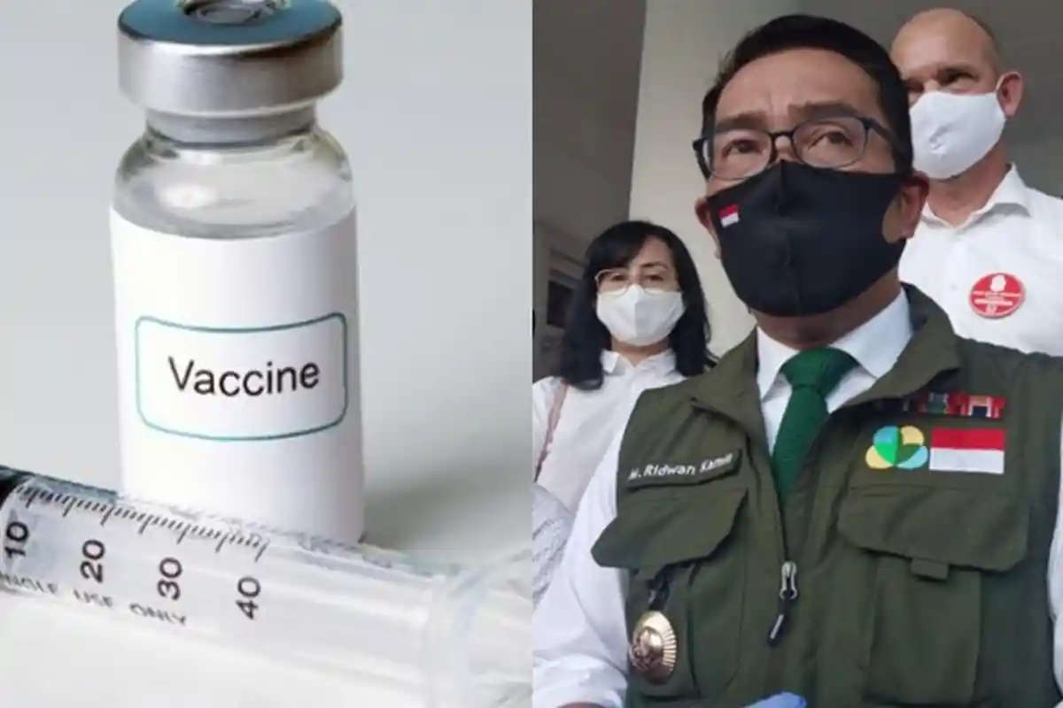 Hari Ini Ridwan Kamil Disuntik Vaksin Covid-19, Berikut Detik-detik Persiapan Gubernur Jawa Barat
