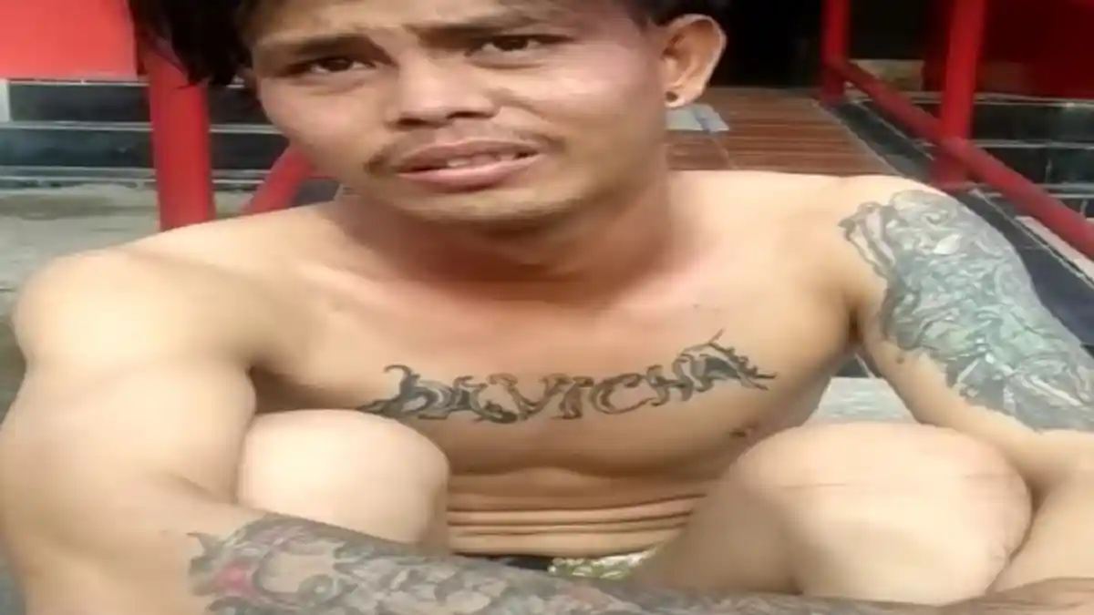 Juru Parkir di Beringin Janggut Palembang yang Menantang Minta Diviralkan Menangis Saat Ditangkap