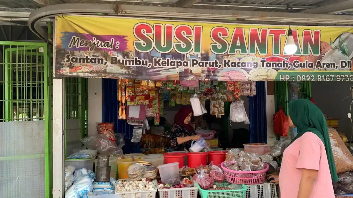 Harga Santan Naik di Kota Bengkulu Tembus Rp 30 Perkilogram