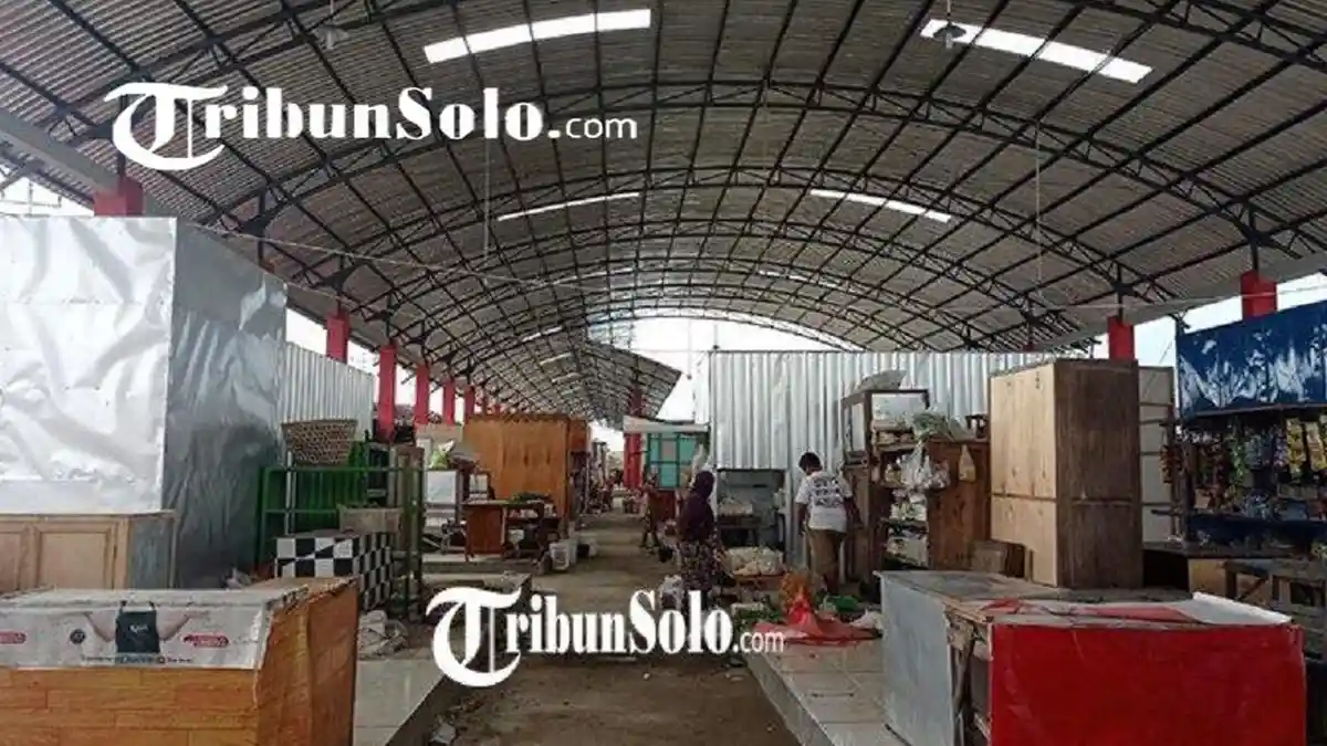 Pemkab Sukoharjo Lanjutkan Pembangunan Kios Pasar Cuplik, Anggaran Rp 3 Miliar