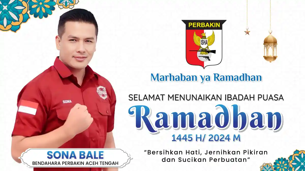 Sona Bale Mengucapkan Selamat Menunaikan Ibadah Puasa 1445 H