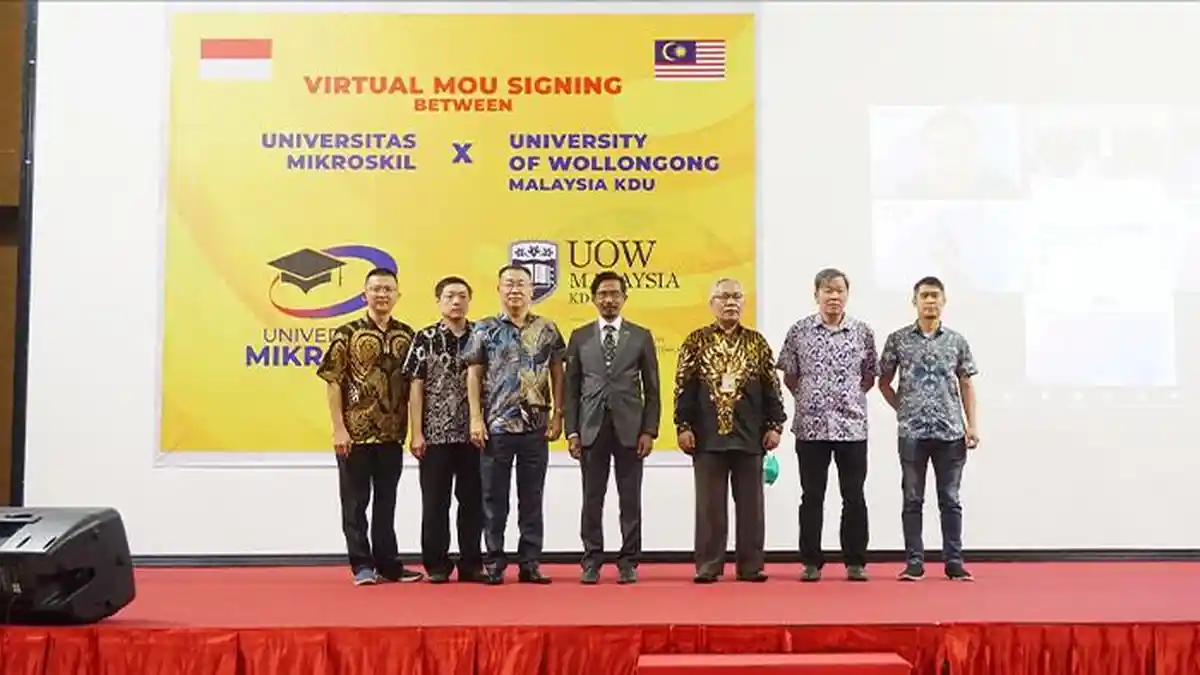 Menuju Technopreneurs Campus, Universitas Mikroskil Bekerja Sama dengan UOW Malaysia KDU