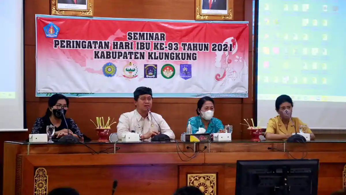 Seminar Dalam Rangka Hari Ibu di Klungkung, Peran Ibu Dalam Penerapan Protokol Kesehatan