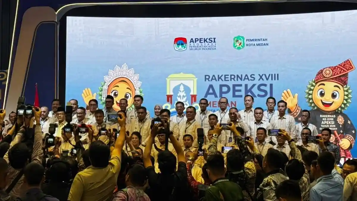 Caroll Senduk Wali Kota Tomohon Hadiri Rakernas XVIII APEKSI 2026, Tingkatkan Pelayanan Publik - Tribunmanado.co.id