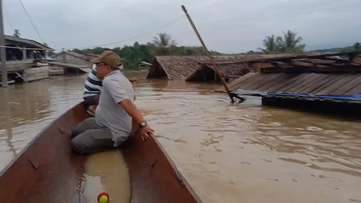 Ini Jumlah Rumah Terendam Banjir dan Korban Mengungsi di Aceh Utara 