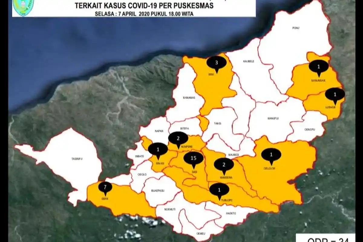 Ini Daerah di TTU yang Menjadi Penyumbang Satu ODP Baru