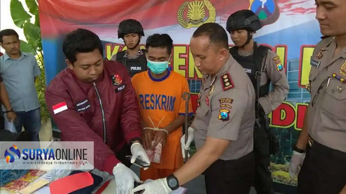 Aksinya Terekam CCTV, Otak Komplotan Pembobol Sejumlah Konter HP Digulung Polisi