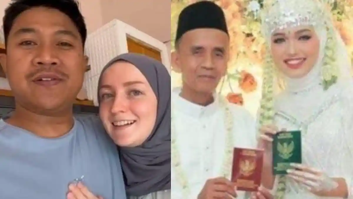 VIRAL TERPOPULER: Sosok Suami Ulia Naci Bule Rusia hingga Mantan Kepsek SMP Nikahi Mantan Muridnya