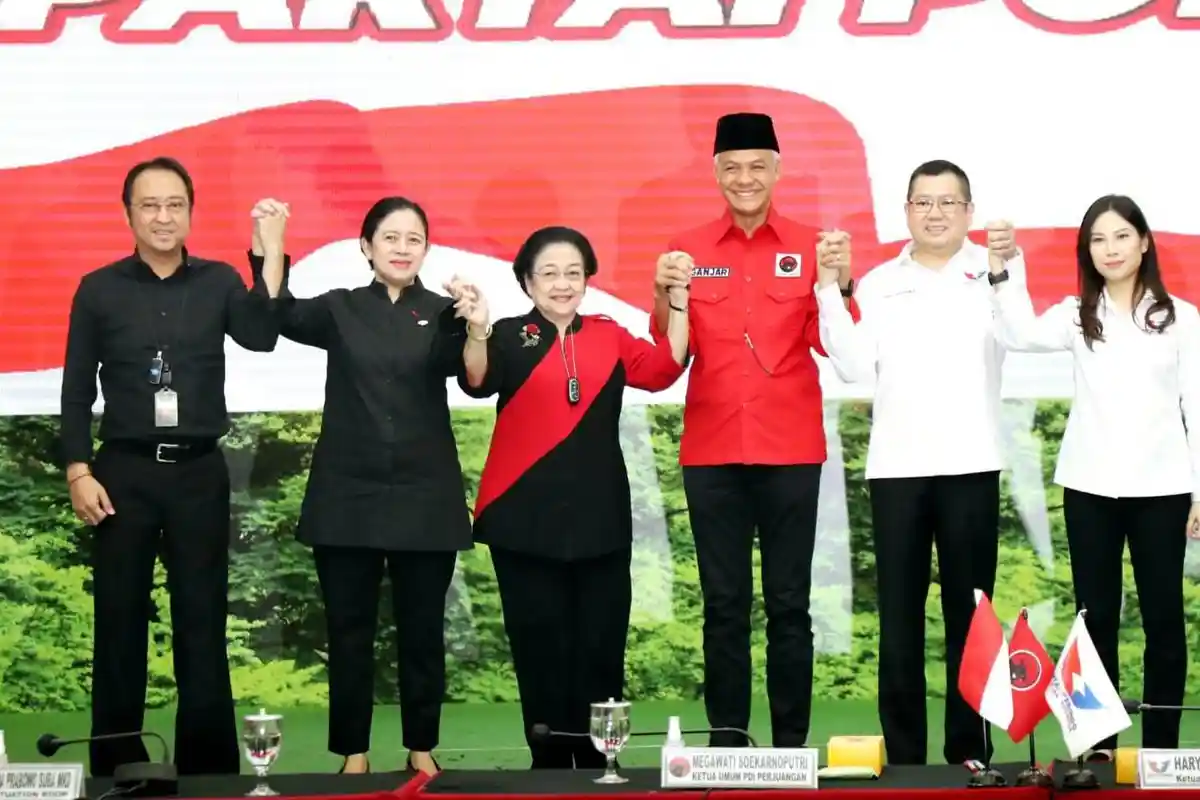 Perindo Gabung PDIP Usung Ganjar Pranowo Jadi Capres, Hary Tanoe: Ganjar Masih Muda dan Berkomitmen